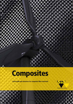 Composites - Swiss high-tech abrasives for composite fibre materials