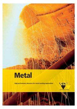 Metal - High performance abrasives for metal working applications